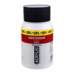 ΑΚΡΥΛΙΚΟ AMSTERDAM 600ML TITANIOUM WHITE