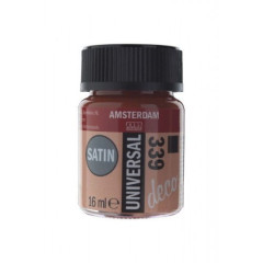 ΧΡΩΜΑ AMSTERDAM UNIVERSAL SATIN 339 ANT.RED 16ML