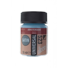 ΧΡΩΜΑ AMSTERDAM UNIVERSAL SATIN 523 ICE BLUE 16ML