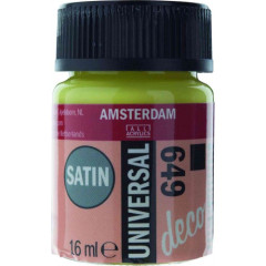 ΧΡΩΜΑ AMSTERDAM UNIVERSAL SATIN 649 LIME 16ML