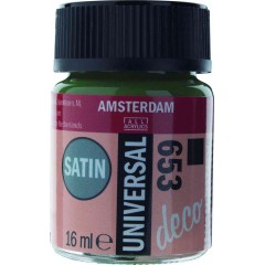 ΧΡΩΜΑ AMSTERDAM UNIVERSAL SATIN 653 MOSS GRN. 16ML