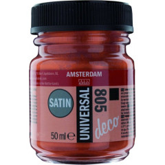 ΧΡΩΜΑ AMSTERDAM UNIVERSAL SATIN 805 COPPER 50ML