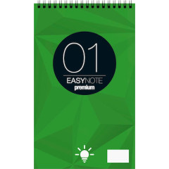 ΜΠΛΟΚ ΣΠΙΡΑΛ EASY NOTE ΛΕΥΚΟ Ν01 8X13 50Φ 60GSM (ΣΥΣΚ.-20)