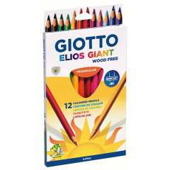 ΞΥΛΟΜΠΟΓΙΑ ΧΟΝΤΡΗ  GIOTTO ELIOS GIANT ΤΡΙΓΩΝΙΚΗ 12ΧΡΩΜΑΤΑ