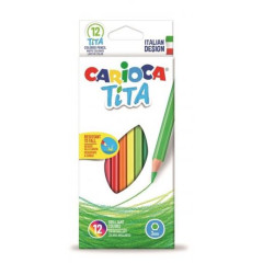 ΞΥΛΟΜΠΟΓΙΕΣ TITA 3MM 12ΧΡΩΜ CARIOCA 42793