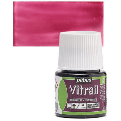 ΣΜΑΛΤΟ (ENAMEL) VITRAIL REB VIOLET 45ML TRANSPARENT PEBEO