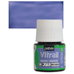 ΣΜΑΛΤΟ (ENAMEL) VITRAIL LAVENDER 45ML TRANSPARENT PEBEO