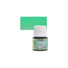 ΣΜΑΛΤΟ (ENAMEL) VITRAIL AQUA GREEN 45ML TRANSPARENT PEBEO