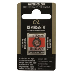 ΠΑΣΤΙΛΙΕΣ ΑΚΟΥΑΡΕΛΑΣ REMBRANDT S3 303 CADMIUM RED LT