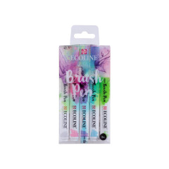 ECOLINE ROYAL TALENS BRUSHPEN ΣΕΤ 5TEM PASTEL