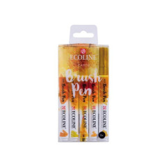 ECOLINE ROYAL EARTH  BRUSHPEN ΣΕΤ 5TEM