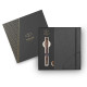 SET GIFTPACK PARKER Στυλό διαρκείας IM MONOCHROME BURGUNDY & Notebook Parker