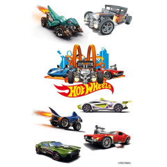 ΑΥΤΟΚΟΛΛΗΤΑ HOT WHEELS 3 ΦΥΛΛΑ