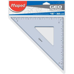 ΓΕΩΜΕΤΡΙΚΟ ΤΡΙΓΩΝΟ GEOMETRIC 32CM - 45 ΜΟΙΡΕΣ