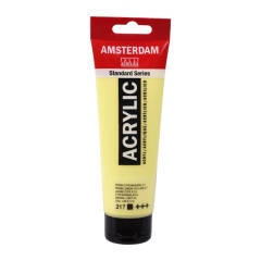 ΑΚΡΥΛΙΚΟ AMSTERDAM 120ML No 217 SWATCH PERMANENT LEMON YELLOW