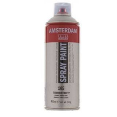 ΣΠΡΕΪ ΑΚΡΥΛΙΚΟ AMSTERDAM 400ML 105 TITAN. WHITE