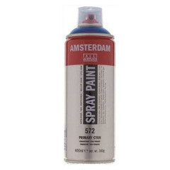 ΣΠΡΕΪ ΑΚΡΥΛΙΚΟ AMSTERDAM 400ML 572 PRIMARY CYAN