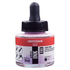 ΜΕΛΑΝΙ INK AMSTERDAM 361 30ML LIGHT ROSE (ΣΥΣ-3TEM)