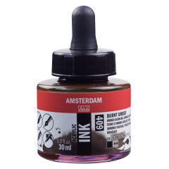 ΜΕΛΑΝΙ INK AMSTERDAM 409 30ML BURNT UMBER (ΣΥΣ-3TEM)