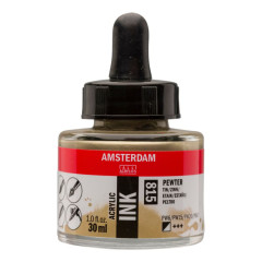 ΜΕΛΑΝΙ INK AMSTERDAM 815 30ML PEWTER (ΣΥΣ-3TEM)