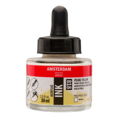 ΜΕΛΑΝΙ INK AMSTERDAM 818 30ML PEARL YELLOW (ΣΥΣ-3TEM)