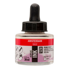 ΜΕΛΑΝΙ INK AMSTERDAM 821 30ML PEARL VIOLET (ΣΥΣ-3TEM)