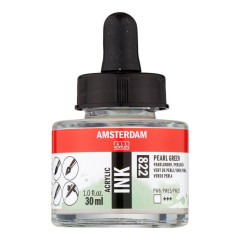 ΜΕΛΑΝΙ INK AMSTERDAM 822 30ML PEARL GREEN (ΣΥΣ-3TEM)