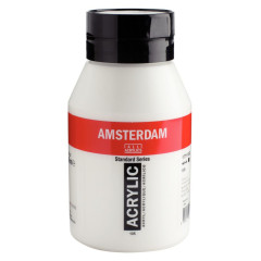 ΑΚΡΥΛΙΚΟ AMSTERDAM 1LTR. No 105 TITANIUM WHITE