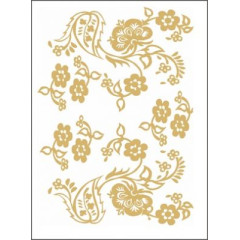 TRANSFER GOLOR 22X33CM 2308-GOLD ARTEBELLA