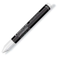 ΚΗΡΟΜΠΟΓΙΑ ΑΝΕΞΙΤΗΛΗ ΛΕΥΚΗ LUMOCOLOR STAEDTLER 236-0 (ΣΥΣΚ-12ΤΕΜ)