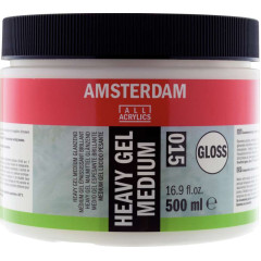 AMSTERDAM HEAVY GEL MEDIUM 015 GLOSS 500ML