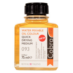 QUICK DRYING MEDIUM 75ML ΓΙΑ ΛΑΔΙ ΖΩΓΡΑΦΙΚΗΣ COBRA WATER MIXABLE