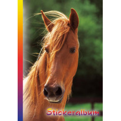 STICKER ALBUMS HORSES A5