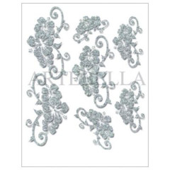 TRANSFER GOLOR 17X24CM 2701-SILVER ARTEBELLA