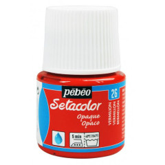 ΧΡΩΜΑ ΥΦΑΣΜΑΤΟΣ VERMILLON SETACOLOR OPAQUE 45 ML