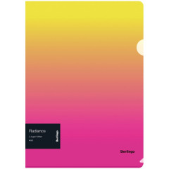 ΦΑΚΕΛΟΣ L ΤΥΠΟΥ RADIANCE,PP, A4  200ΜΜ, YELLOW-PINK BERLINGO (ΣΥΣΚ-12ΤΕΜ)