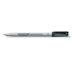 ΜΑΡΚΑΔΟΡΟΣ LUMOCOLOR NON-P S ΜΑΥΡΟΣ STAEDTLER 311-9(ΣΥΣΚ-10ΤΕΜ)