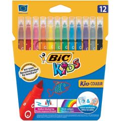 ΜΑΡΚΑΔΟΡΟΣ ΖΩΓΡΑΦΙΚΗΣ 12ΤΕΜ BIC KIDS (ΣΥΣΚ-12)