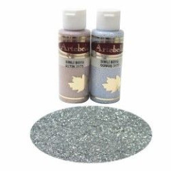 ΑΚΡΥΛΙΚΟ ΜΕ GLITTER No 3177 50CC ΑΣΗΜΙ ARTEBELLA