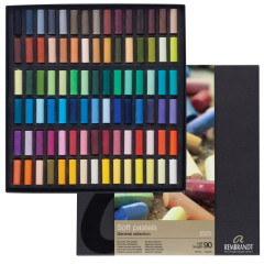 REMBRANDT SOFT PASTELS SET 300 C90.5 90 HALF STICKS