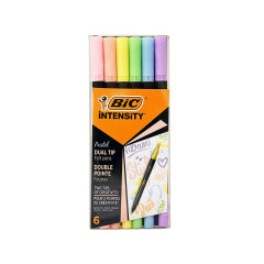 ΜΑΡΚΑΔΟΡΟΙ ΣΕΤ DUAL PASTEL (2 ΜΥΤΕΣ) 6 ΧΡΩΜΑΤΩΝ BIC