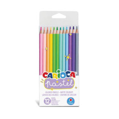 ΞΥΛΟΜΠΟΓΙΕΣ CARIOCA  PASTEL 3.3mm 12 ΧΡΩΜΑΤΩΝ (ΣΥΣ-12ΤΕΜ)