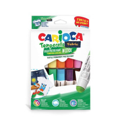 ΤΕΜΠΕΡΕΣ TEXTILE TEMPERELLO STICK CARIOCA 42324 10 ΧΡΩΜΑΤΑ