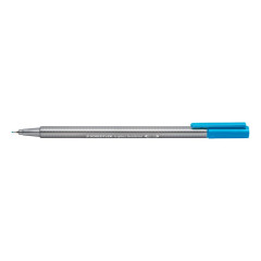 ΜΑΡΚΑΔΟΡΟΣ ΤΡΙΓΩΝΟΣ TRIPLUS FINELINER STAEDTLER ΜΠΛΕ CYAN 334-37 (ΣΥΣΚ-10ΤΕΜ)