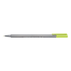 ΜΑΡΚΑΔΟΡΟΣ ΤΡΙΓΩΝΟΣ TRIPLUS FINELINER STAEDTLER LIME 334-53  (ΣΥΣΚ-10ΤΕΜ)