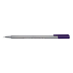 ΜΑΡΚΑΔΟΡΟΣ ΤΡΙΓΩΝΟΣ TRIPLUS FINELINER STAEDTLER ΜΩΒ -ΚΟΚΚΙΝΟ 334-69(ΣΥΣΚ-10ΤΕΜ)