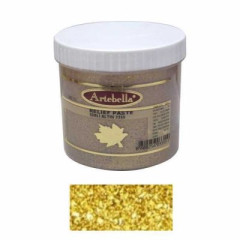 ΠΑΣΤΑ ARTEBELLA 3355 RELIEF 160GR GLITTER ΧΡΥΣΟ VSU100