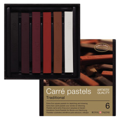 Rembrandt Carré Pastels Traditional Set 6