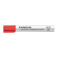 ΜΑΡΚΑΔΟΡΟΣ ΑΣΠΡΟΠΙΝΑΚΑ LUMOCOLOR STAEDTLER 351-2 ΚΟΚΚΙΝΟΣ(ΣΥΣΚ-10ΤΕΜ)