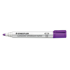 ΜΑΡΚΑΔΟΡΟΣ ΑΣΠΡΟΠΙΝΑΚΑ LUMOCOLOR STAEDTLER 351-6 ΜΩΒ (ΣΥΣΚ-10ΤΕΜ)